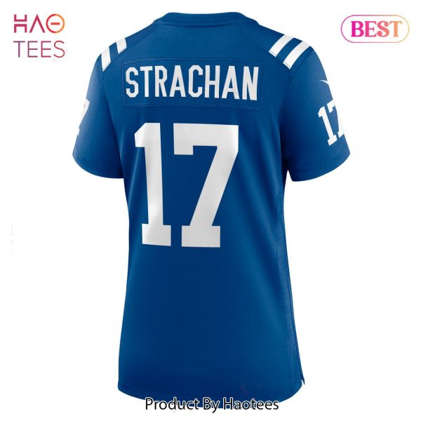 Mike Strachan Indianapolis Colts Nike Women’s Game Jersey Royal