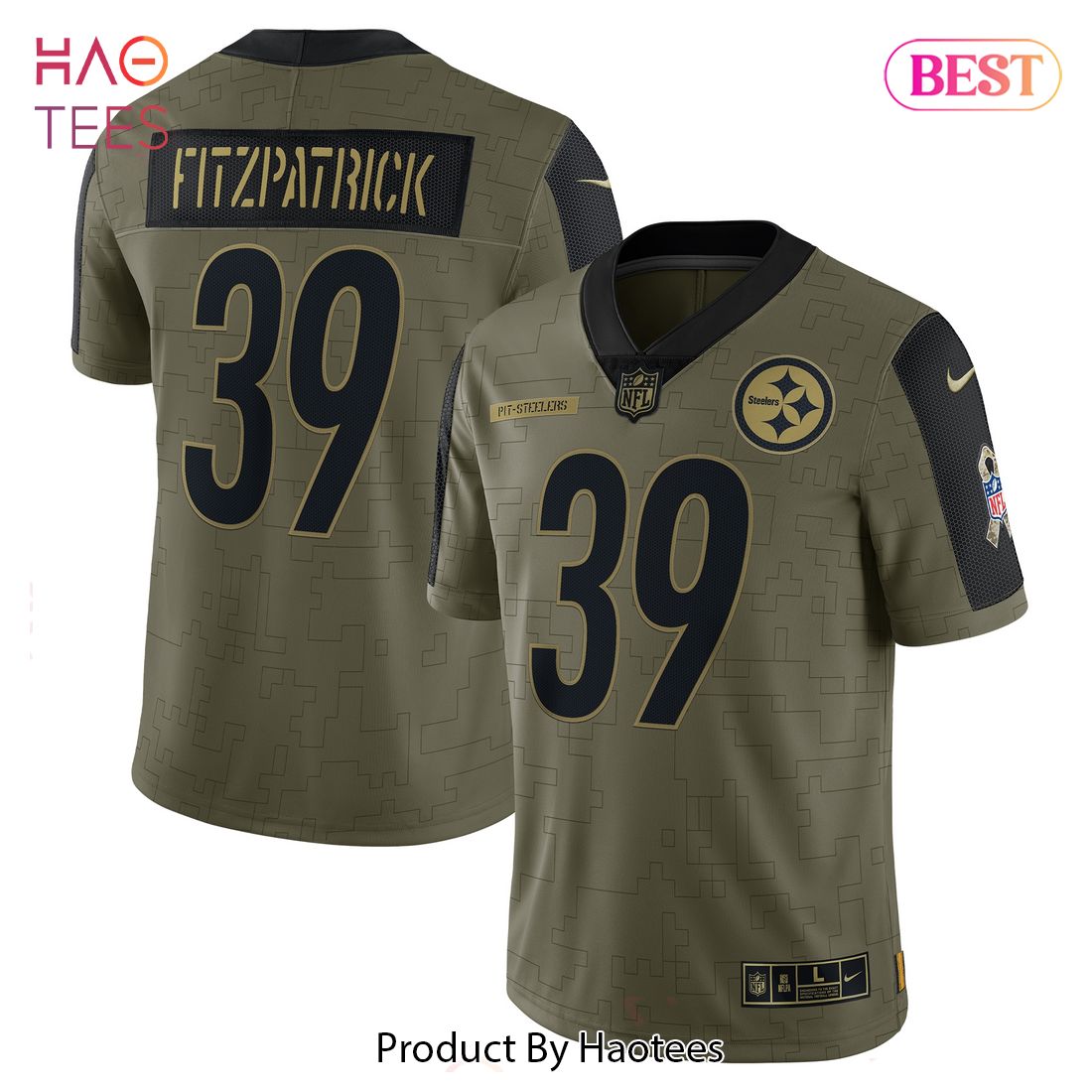 Nike Pittsburgh Steelers Salute To Service Men's Small