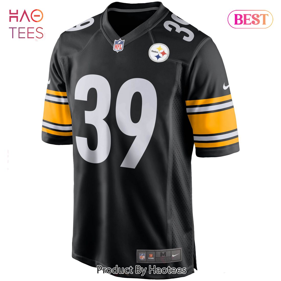 Minkah Fitzpatrick Pittsburgh Steelers Nike Player Game Jersey Black Luxury Store