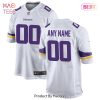 Minnesota Vikings Nike Custom Game Jersey White