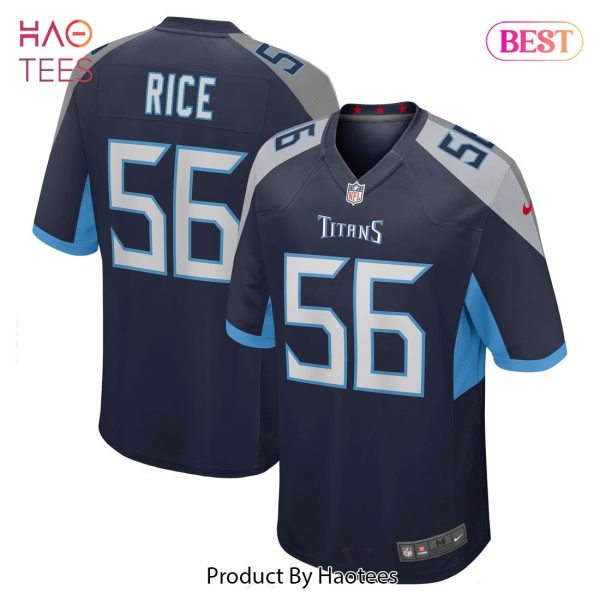 Monty Rice Tennessee Titans Nike Game Jersey Navy