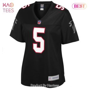 Morten Andersen Atlanta Falcons NFL Pro Line Women’s Retired Player Jersey Black