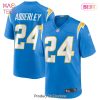 Nasir Adderley Los Angeles Chargers Nike Women’s Game Jersey Powder Blue