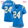 Nasir Adderley Los Angeles Chargers Nike Game Jersey Powder Blue