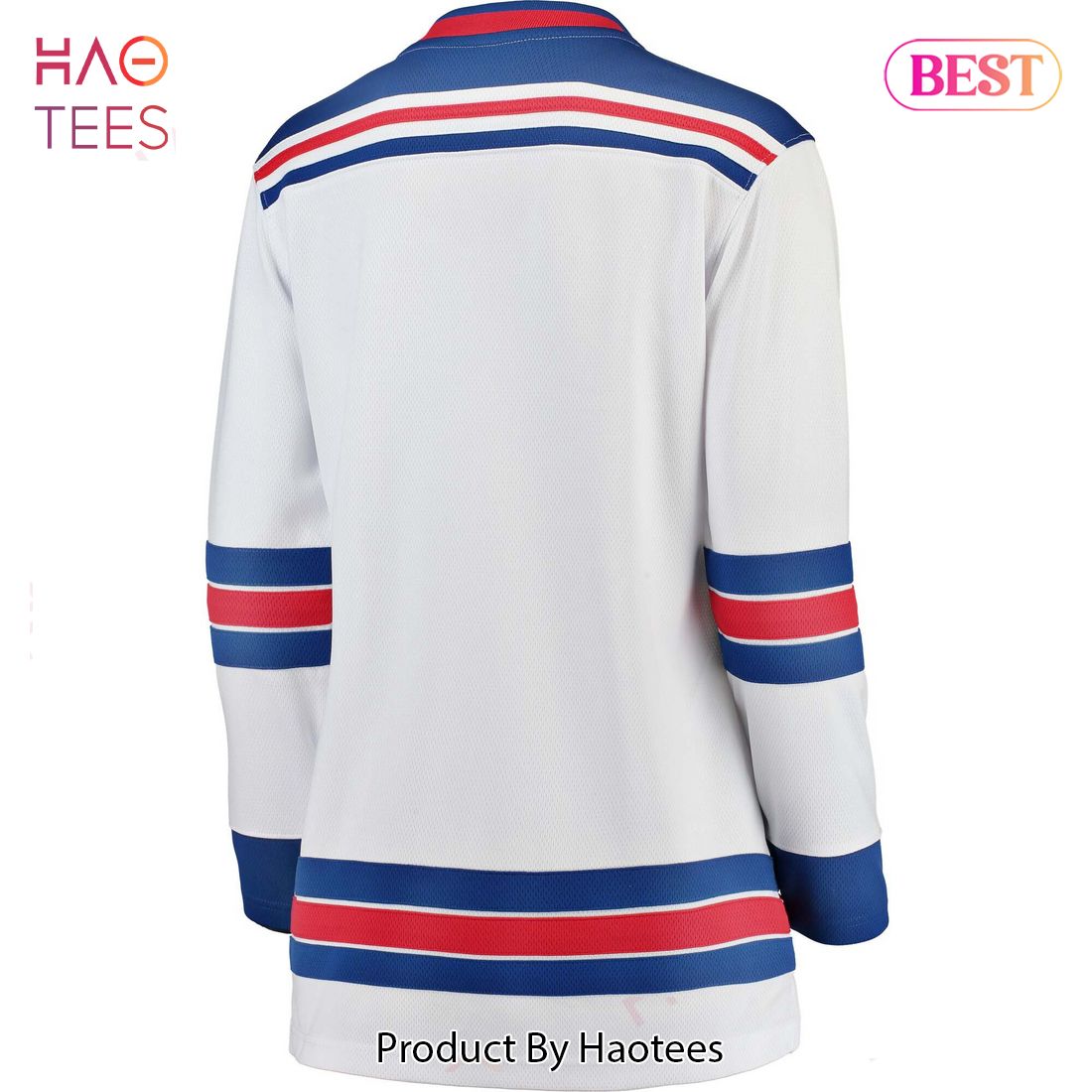 New York Rangers Fanatics Branded Women's Away Breakaway Jersey White New York Rangers Fanatics Branded Women's Away Breakaway Jersey White