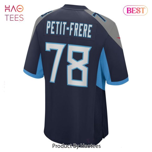 Nicholas Petit-Frere Tennessee Titans Nike Game Player Jersey Navy