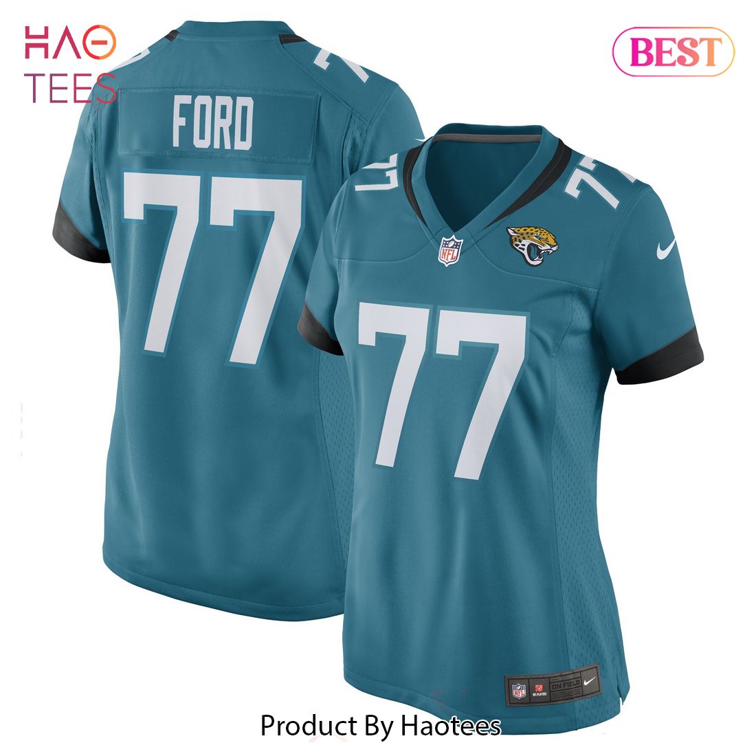 Nick Ford Jacksonville Jaguars Nike Women’s Game Player Jersey Teal Luxury Store