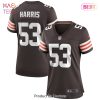Nick Harris Cleveland Browns Nike Women’s Game Jersey Brown