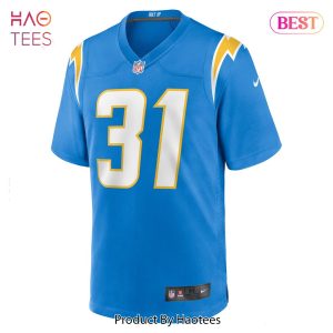 Nick Niemann Los Angeles Chargers Nike Game Player Jersey Powder Blue