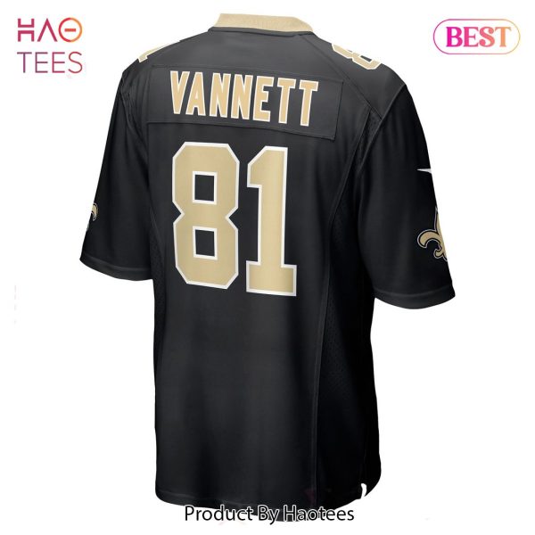 Nick Vannett New Orleans Saints Nike Game Jersey Black