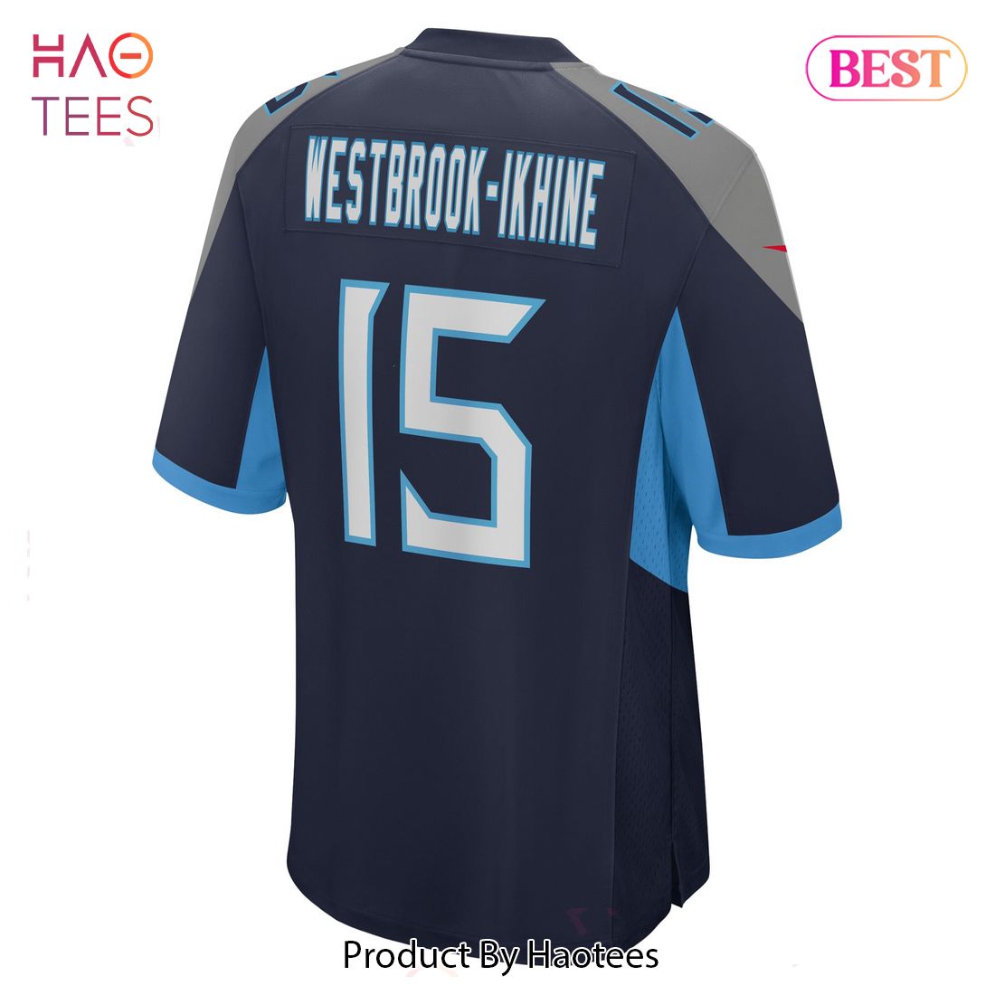 Nick Westbrook-Ikhine Tennessee Titans Nike Game Player Jersey Navy