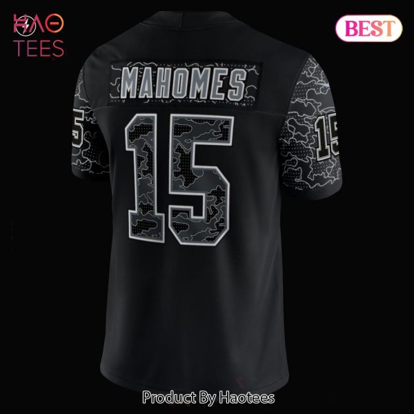 Patrick Mahomes Kansas City Chiefs Nike RFLCTV Limited Jersey Black
