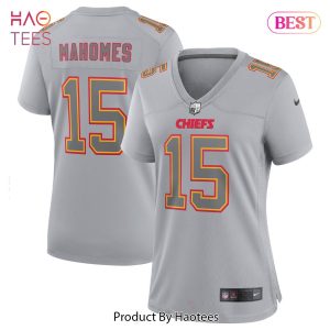 Patrick Mahomes Kansas City Chiefs Nike Women's Atmosphere Fashion Game  Jersey Gray