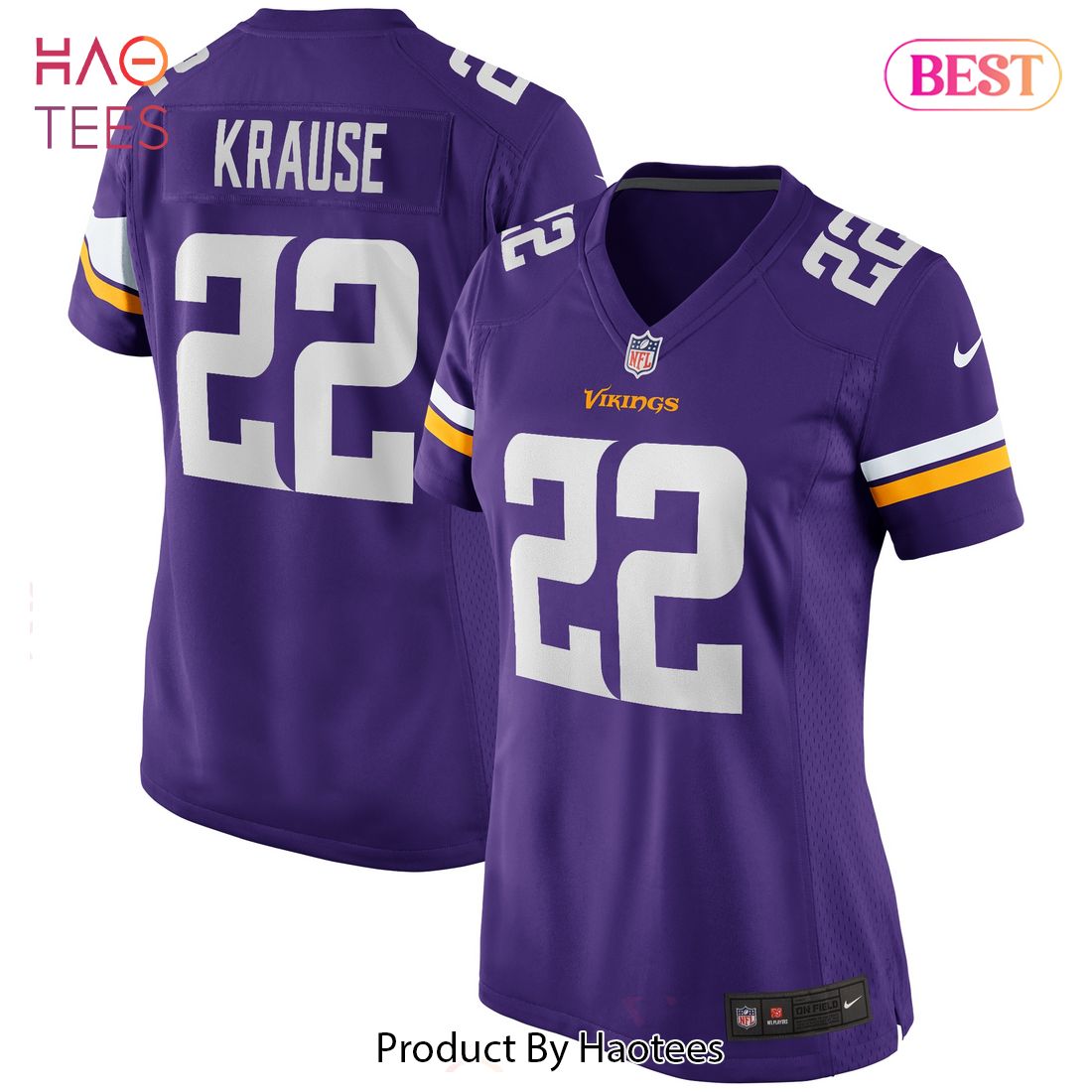 Paul Krause Minnesota Vikings Nike Women’s Game Retired Player Jersey Purple