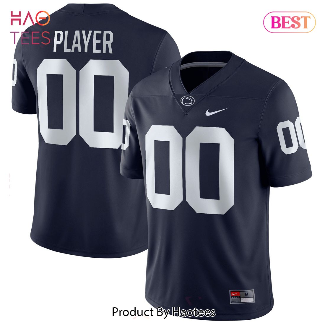 Penn State Nittany Lions Nike Pick-A-Player NIL Replica Football Jersey Navy