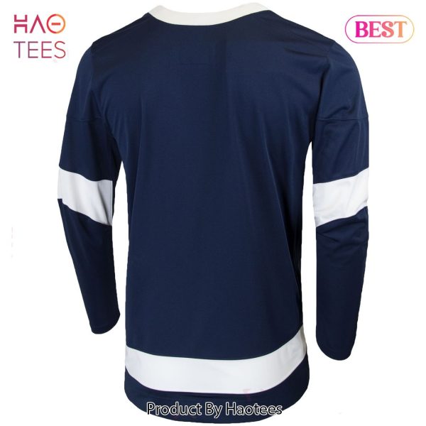 Penn State Nittany Lions Nike Replica College Hockey Jersey Navy