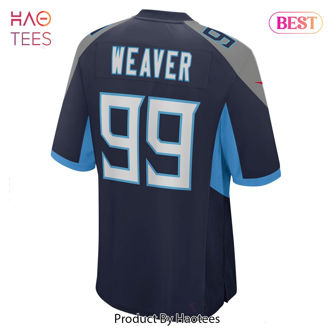 Rashad Weaver Tennessee Titans Nike Game Jersey Navy