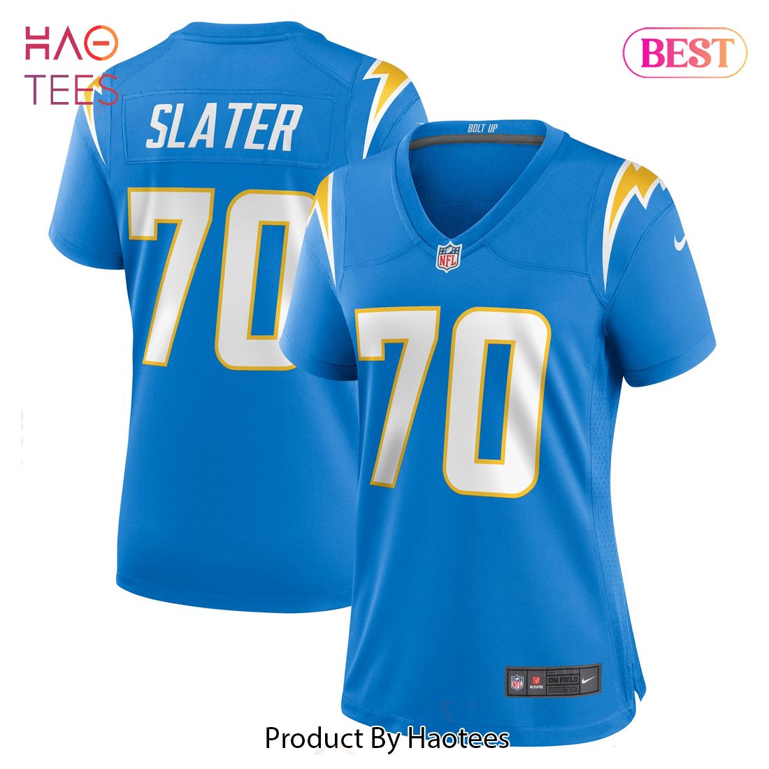 Rashawn Slater Los Angeles Chargers Nike Women's Game Jersey Powder Blue
