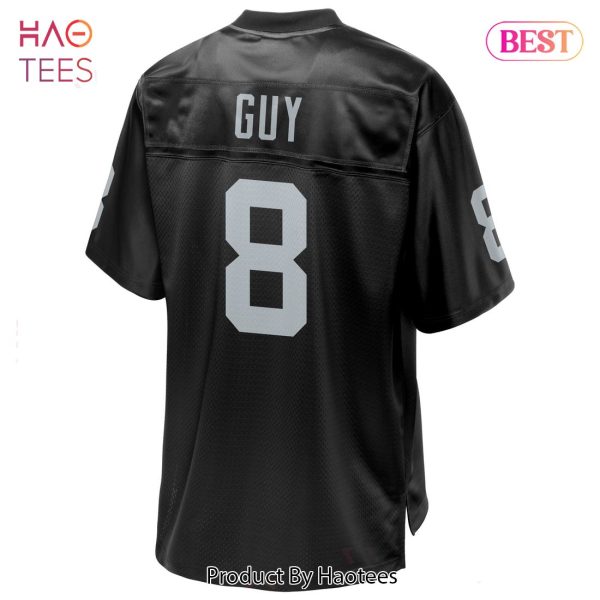 Ray Guy Las Vegas Raiders NFL Pro Line Retired Player Jersey Black