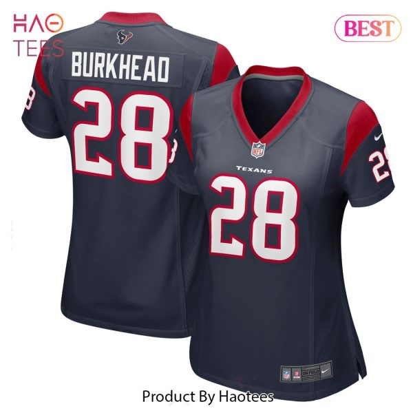 Rex Burkhead Houston Texans Nike Women’s Game Player Jersey Navy
