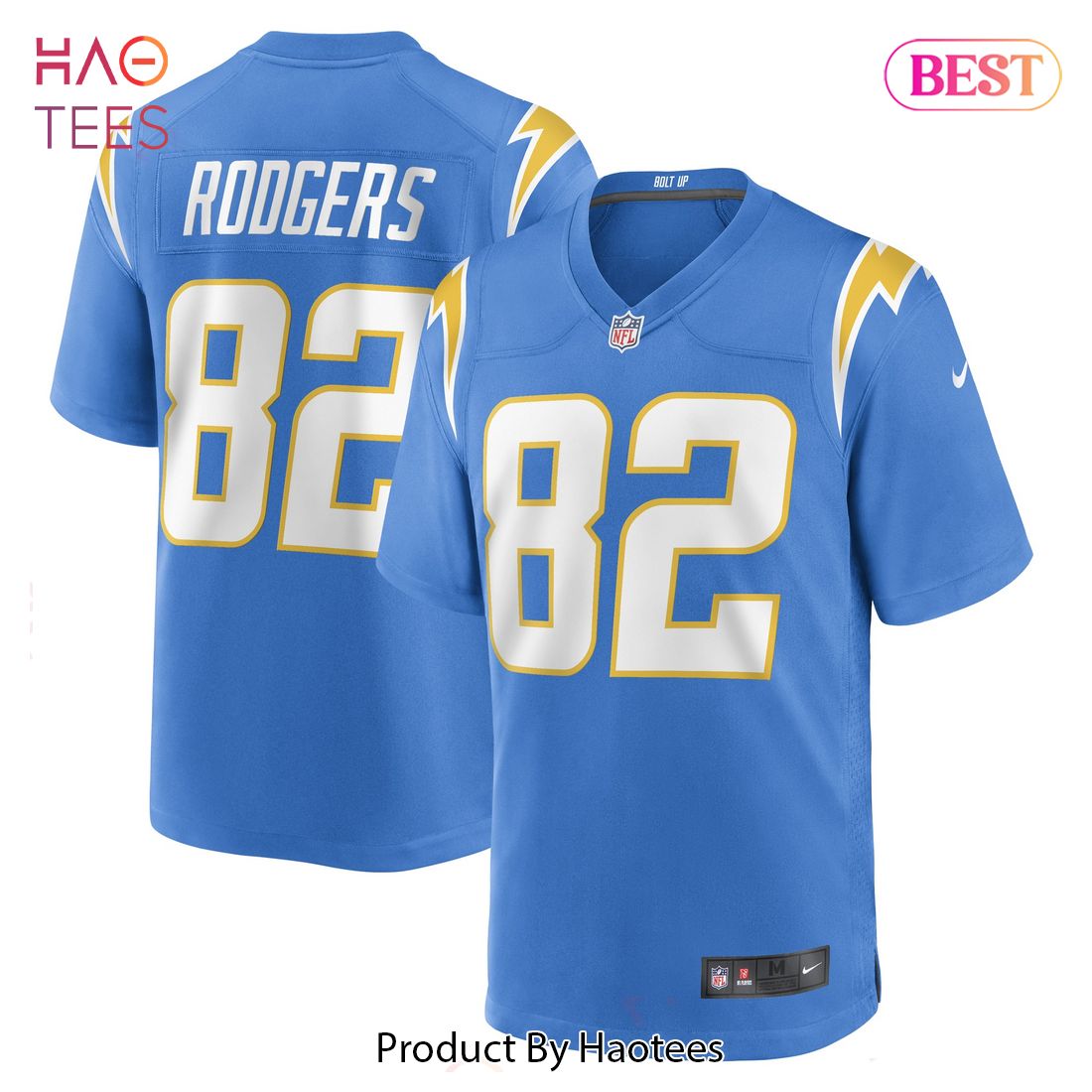 Richard Rodgers Los Angeles Chargers Nike Game Player Jersey Powder Blue