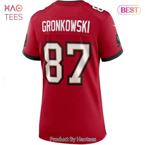 Rob Gronkowski Tampa Bay Buccaneers Nike Women’s Game Jersey Red