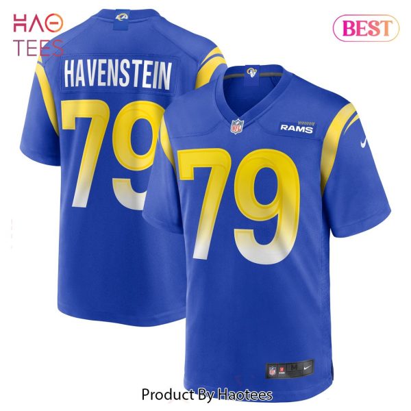 Rob Havenstein Los Angeles Rams Nike Game Jersey Royal