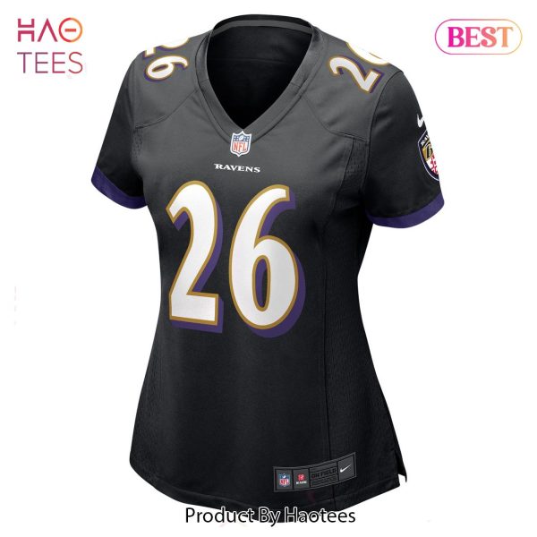 Rod Woodson Baltimore Ravens Nike Women’s Retired Player Jersey Black