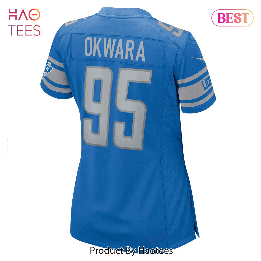 Romeo Okwara Detroit Lions Nike Women's Game Jersey Blue