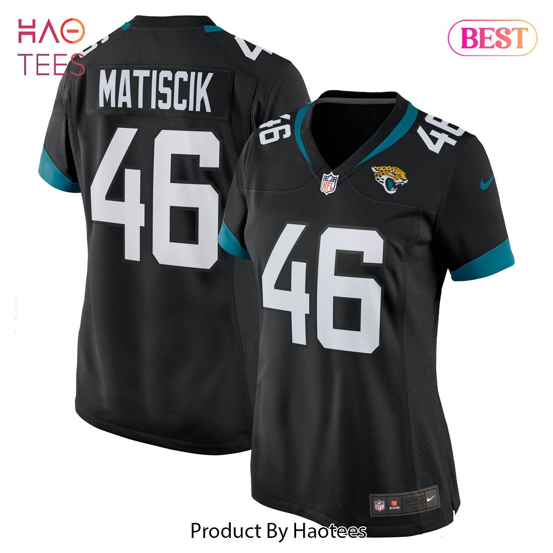 Ross Matiscik Jacksonville Jaguars Nike Women’s Game Jersey Black Luxury Store