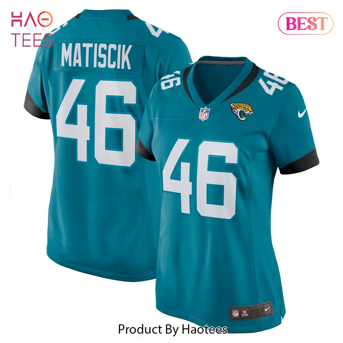 Ross Matiscik Jacksonville Jaguars Nike Women’s Game Jersey Teal Luxury Store