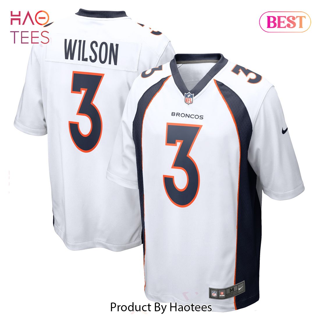 Russell Wilson Denver Broncos Nike Game Jersey White