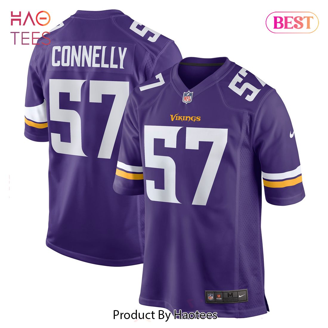 Ryan Connelly Minnesota Vikings Nike Game Jersey Purple