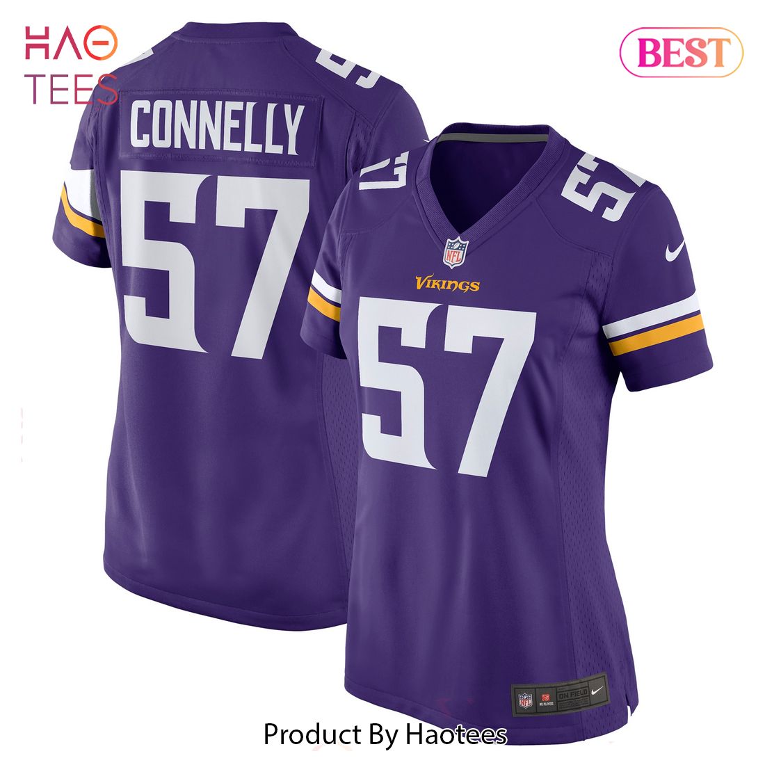 Ryan Connelly Minnesota Vikings Nike Women’s Game Jersey Purple Luxury Store