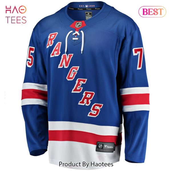 Ryan Reaves New York Rangers Fanatics Branded Home Breakaway Player Jersey Blue