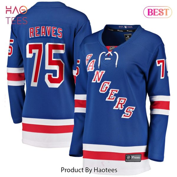 Ryan Reaves New York Rangers Fanatics Branded Women’s Home Breakaway Player Jersey Blue