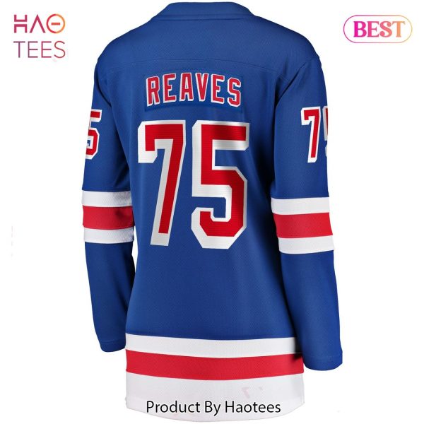 Ryan Reaves New York Rangers Fanatics Branded Women’s Home Breakaway Player Jersey Blue