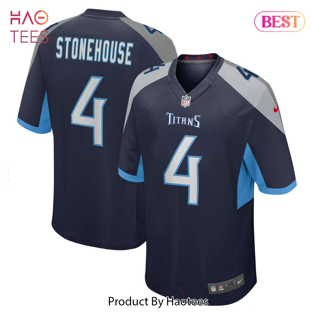 Ryan Stonehouse Tennessee Titans Nike Game Player Jersey Navy