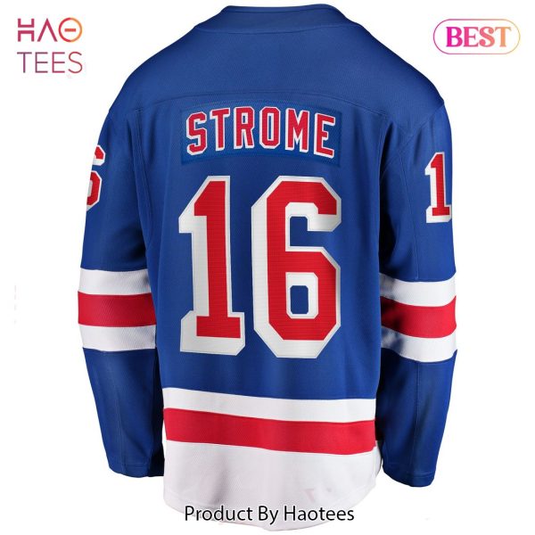 Ryan Strome New York Rangers Fanatics Branded Team Color Breakaway Player Jersey Blue