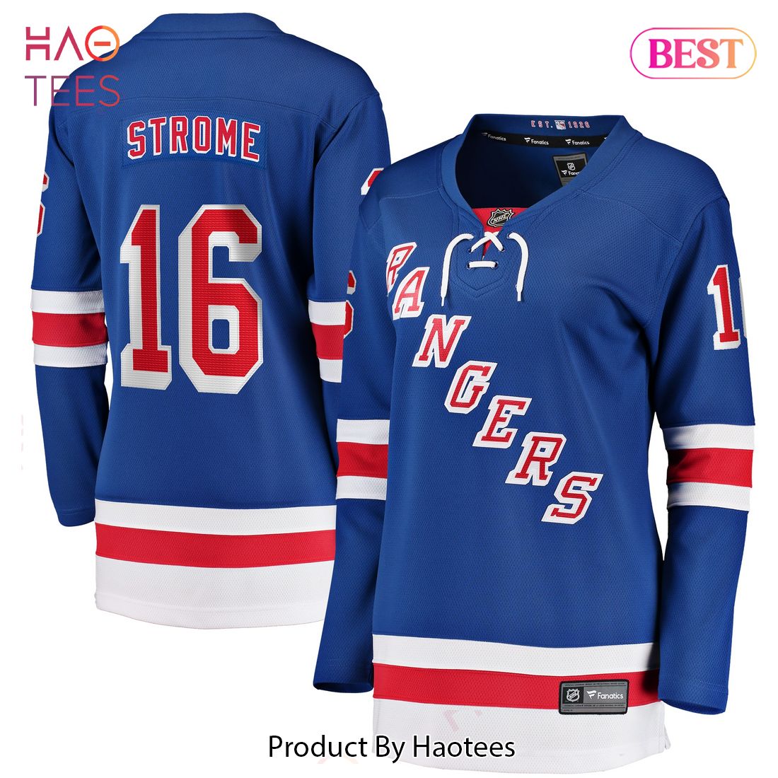 Ryan Strome New York Rangers Fanatics Branded Women’s Home Breakaway Player Jersey Blue
