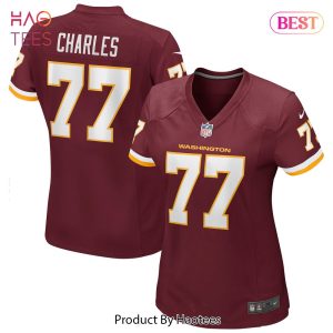 Saahdiq Charles Washington Football Team Nike Women’s Game Player Jersey -Burgundy