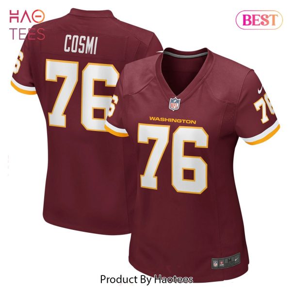 Sam Cosmi Washington Football Team Nike Women’s Game Jersey Burgundy