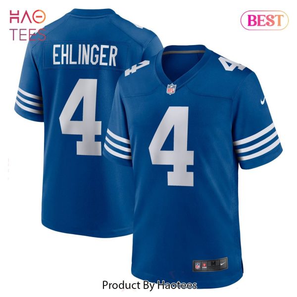 Sam Ehlinger Indianapolis Colts Nike Game Player Jersey Blue