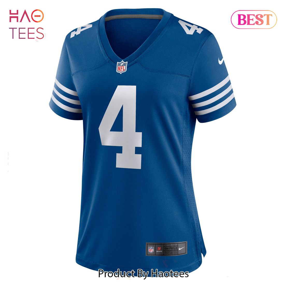 Sam Ehlinger Indianapolis Colts Nike Women's Game Player Jersey Blue