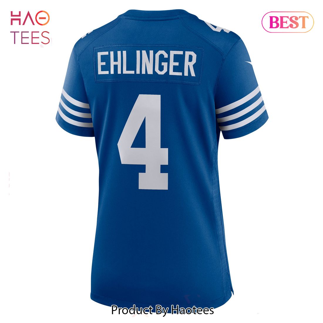 Sam Ehlinger Indianapolis Colts Nike Women's Game Player Jersey Blue