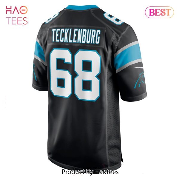 Sam Tecklenburg Carolina Panthers Nike Player Game Jersey Black