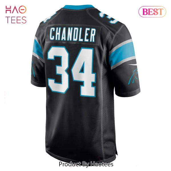 Sean Chandler Carolina Panthers Nike Game Jersey Black