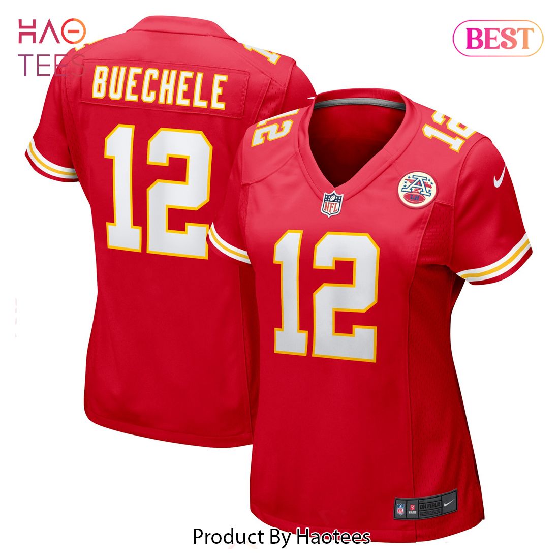 Shane Buechele Kansas City Chiefs Nike Women’s Game Player Jersey Red Luxury Store