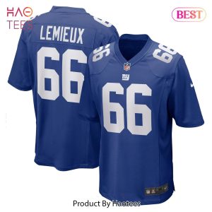 Shane Lemieux New York Giants Nike Game Jersey Royal Shane Lemieux New York Giants Nike Game Jersey Royal