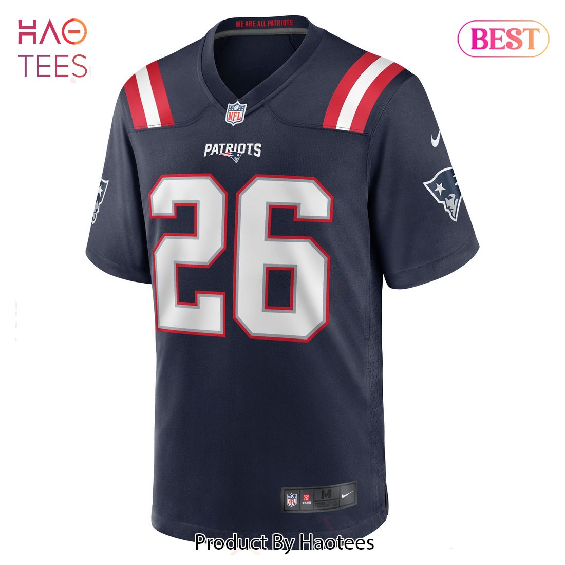 Shaun Wade New England Patriots Nike Game Jersey Navy Luxury Store